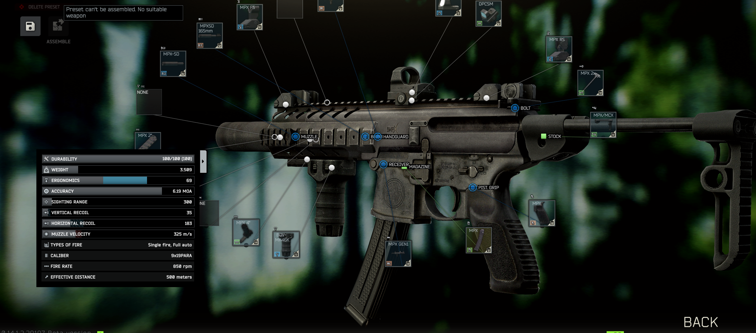 MPX preset